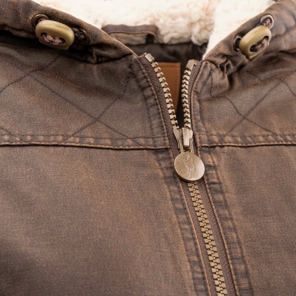 OUTBACK TRADING CO WOMEN’S HEIDI CANYONLAND JACKET SIZE LARGE IN BROWN - Picture 6 of 14